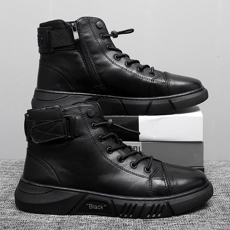 Bota Masculina Fenric Court Black
