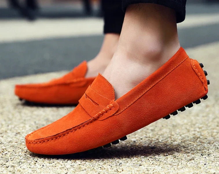 Mocassim Masculino de Camurça Fenric FR305