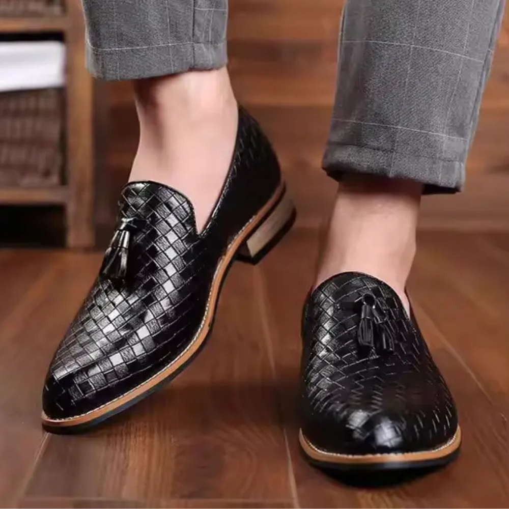 Mocassim Masculino de Couro Oxford Fenric FR307