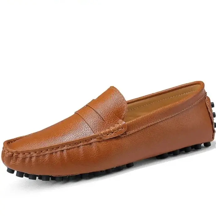 Mocassim Masculino de Couro Fenric FR298