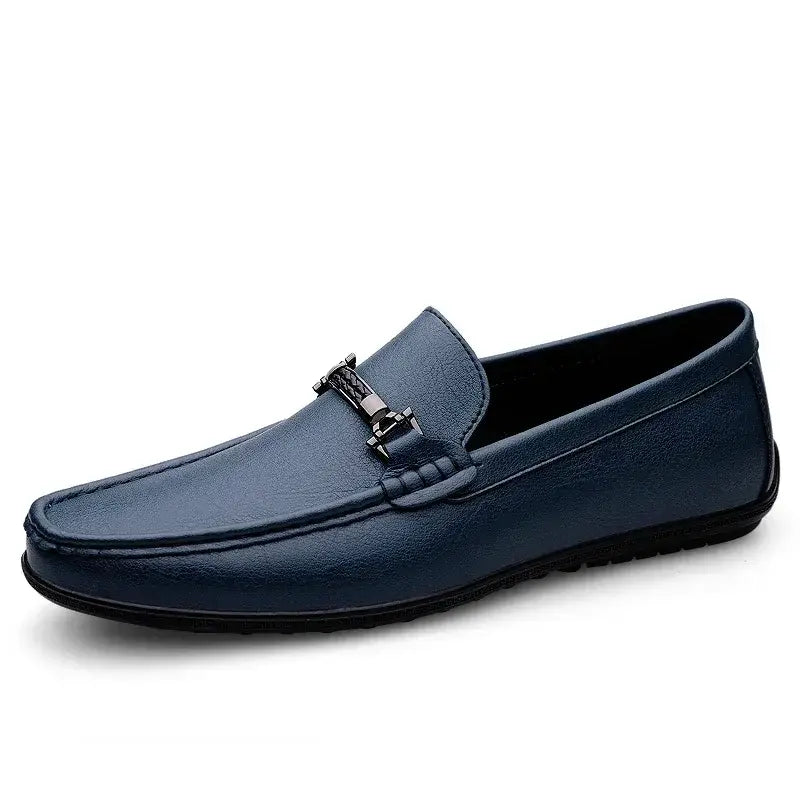 Mocassim Masculino de Couro Fenric FR299