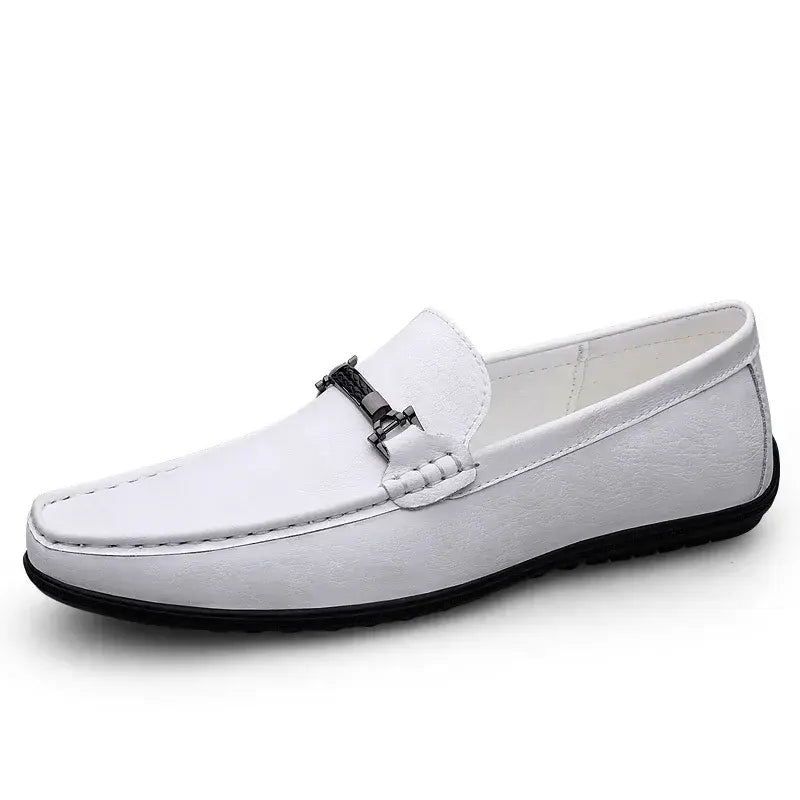 Mocassim Masculino de Couro Fenric FR299