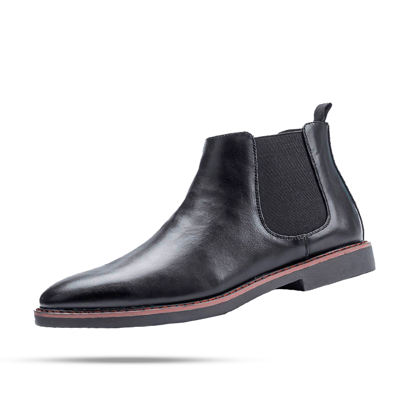 Botas Chelsea Masculina de Couro Arvel