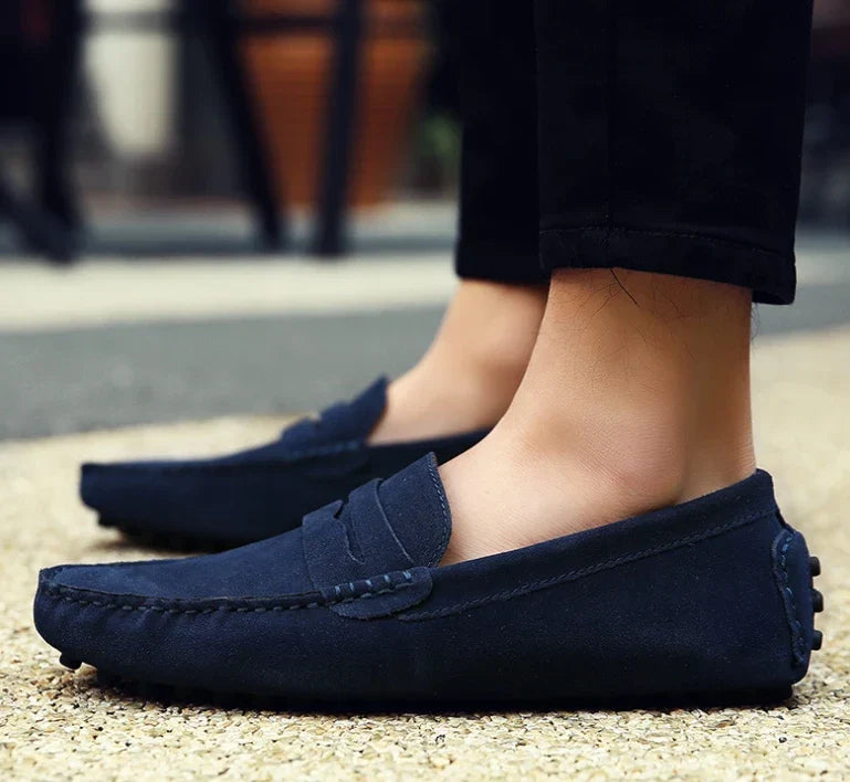 Mocassim Masculino de Camurça Fenric FR305