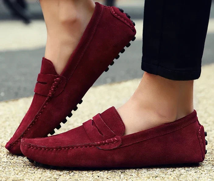 Mocassim Masculino de Camurça Fenric FR305