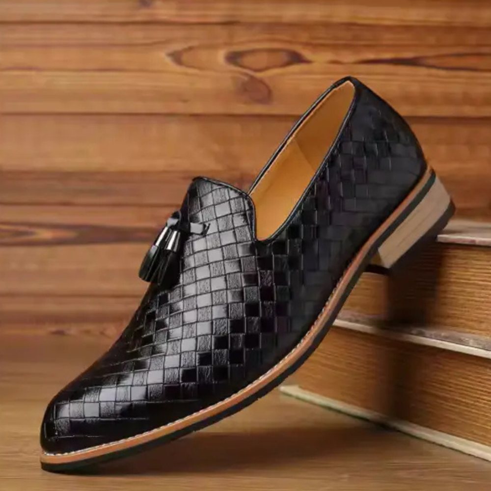 Mocassim Masculino de Couro Oxford Fenric FR307