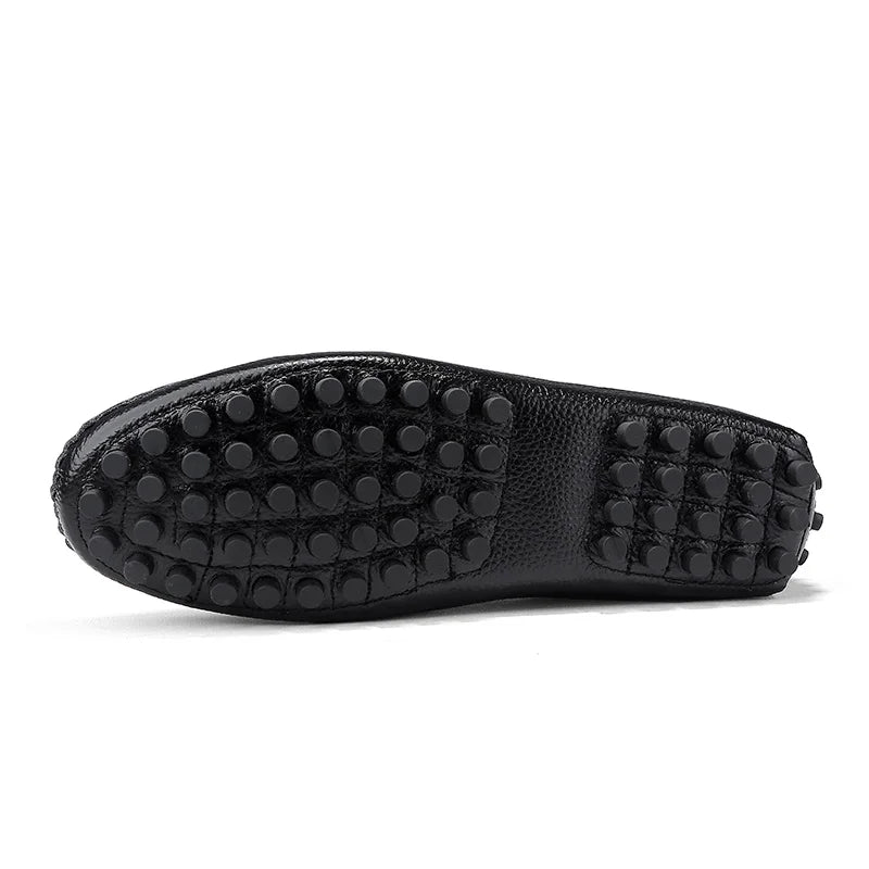 Mocassim Masculino de Couro Fenric FR298