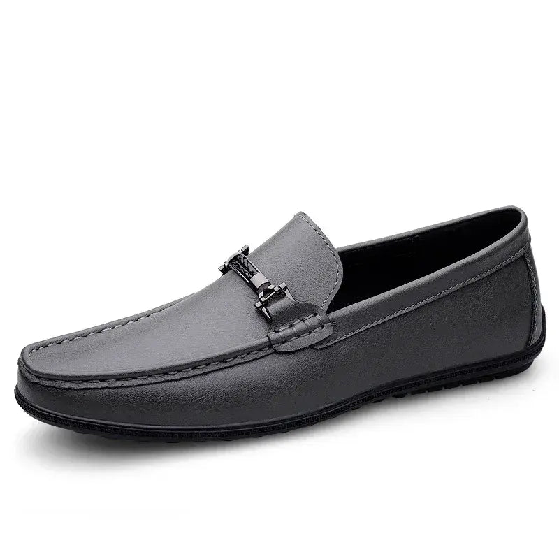 Mocassim Masculino de Couro Fenric FR299