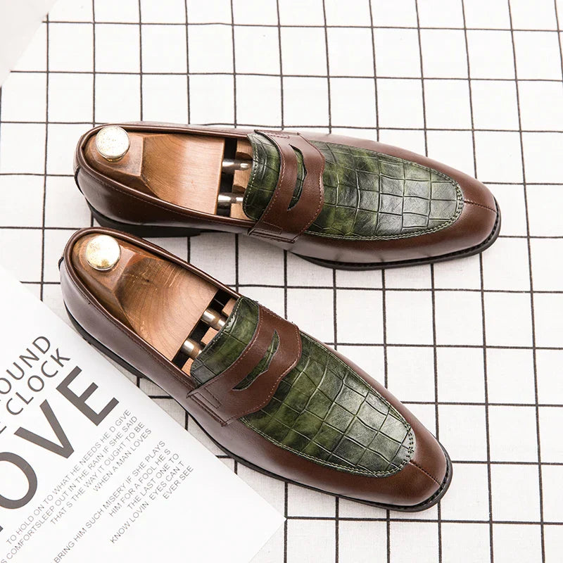 Mocassim Masculino de Couro Fenric FR300